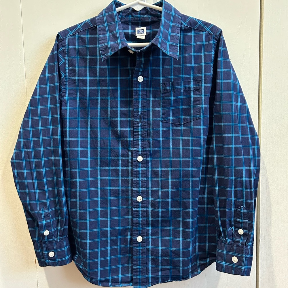 Two Janie and Jack Boys dress shirts   - size 6